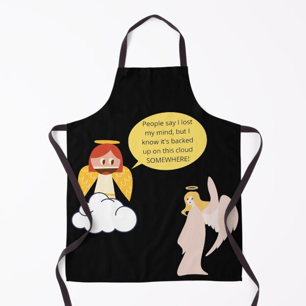 Item preview, Angel's Mind Backed Up On the Cloud designed and sold by ChristianCoding.
