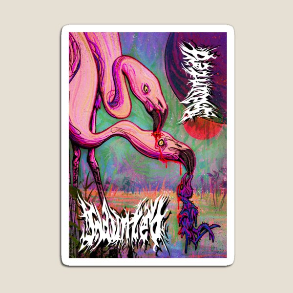 BLOOD FLAMINGO Magnet