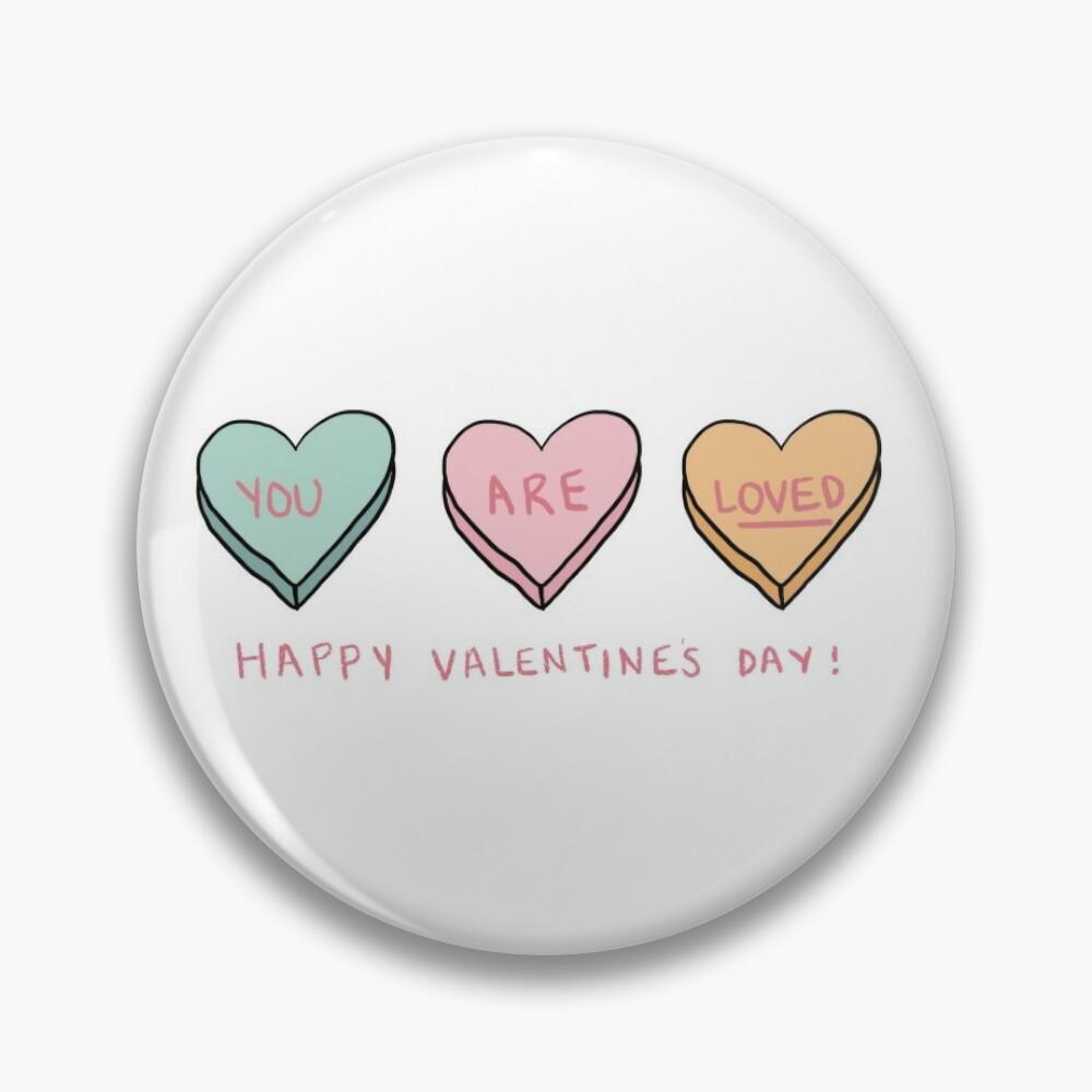 I'm (not) okay, emo conversation heart Pin for Sale by acciojoy