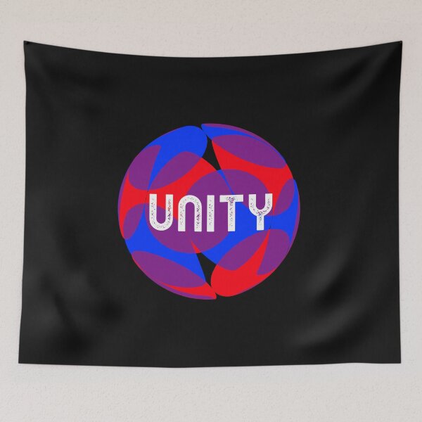 Item preview, Unity, Red Blue Pattern Sphere designed and sold by DiscGolfTees.