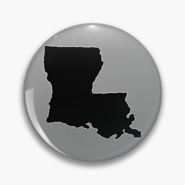 Item preview, Simple Black American State - Louisiana designed and sold by Mustard Prophet.