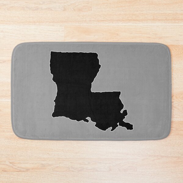 Item preview, Simple Black American State - Louisiana designed and sold by Mustard Prophet.