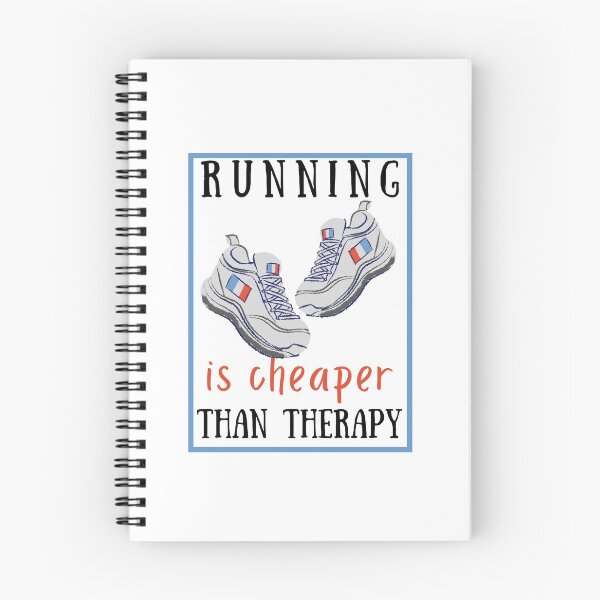 Item preview, Running is Cheaper Than Therapy designed and sold by SweetAndSpice.