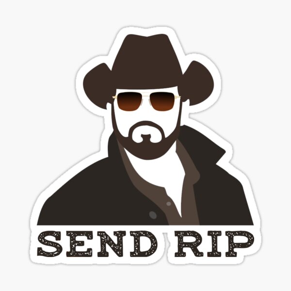 Yellowstone-SEND RIP Sticker