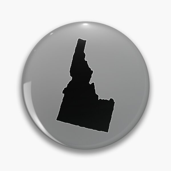 Item preview, Simple Black American State - Idaho designed and sold by Mustard Prophet.
