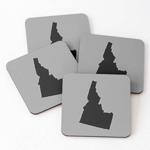 Item preview, Simple Black American State - Idaho designed and sold by Mustard Prophet.