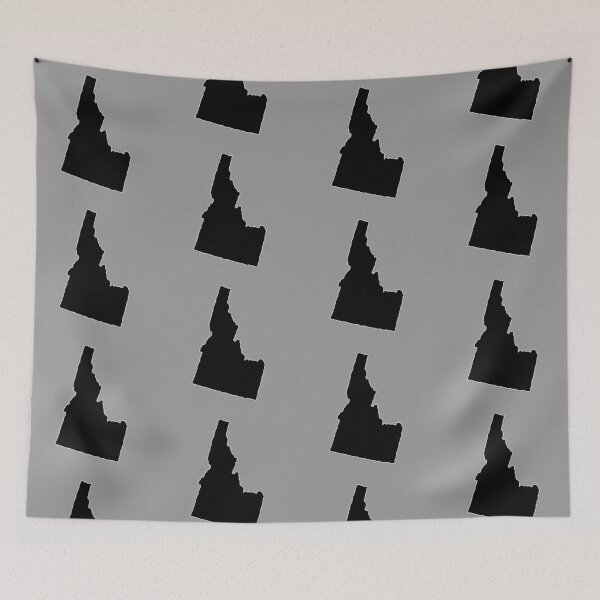 Item preview, Simple Black American State - Idaho designed and sold by Mustard Prophet.