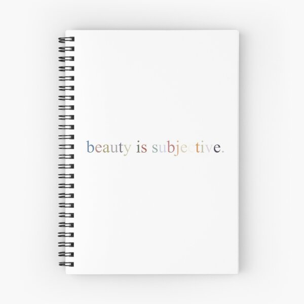 Item preview, Beauty is Subjective designed and sold by CoffeeReady.