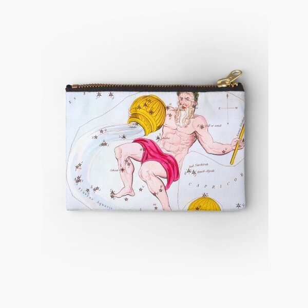 Item preview, Antique Constellation Map of Aquarius, Piscis Austrinus, Globus Aerostaticus designed and sold by VintageArchive.