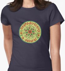 Neurodiversity Mandala Women's Fitted T-Shirt