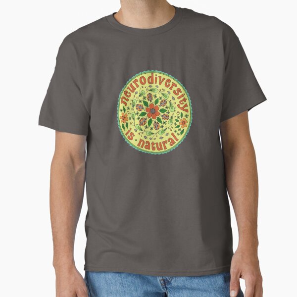 Item preview, Neurodiversity Mandala  designed and sold by idrawhumans.