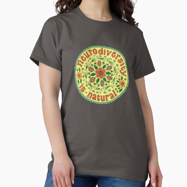 Item preview, Neurodiversity Mandala  designed and sold by idrawhumans.
