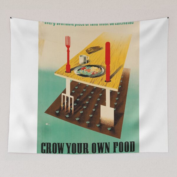 Item preview, retro grow your own food. 1942 designed and sold by plakati.