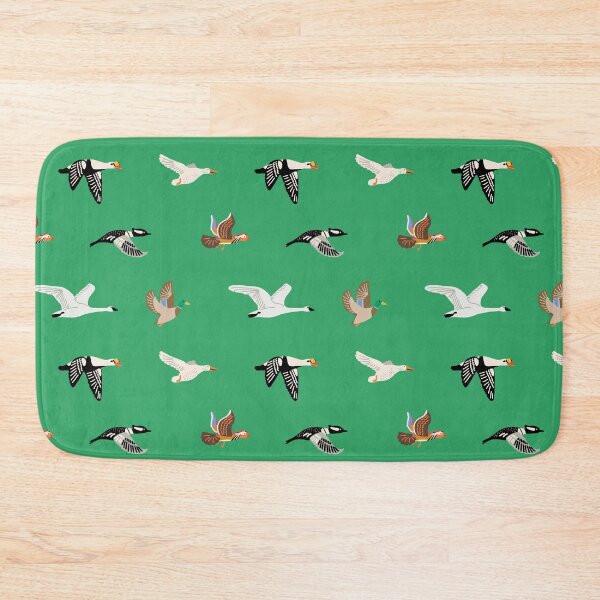 Item preview, Flying ducks green designed and sold by drawcatshop.
