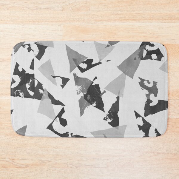 Item preview, Gray Textured Triangles designed and sold by Carolina Diaz.
