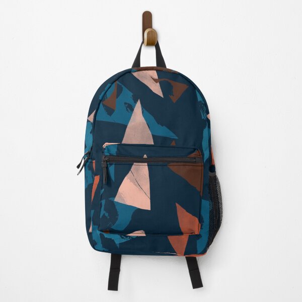 Artikelvorschau, Navy Textured Triangles entworfen und verkauft von Carolina Diaz.