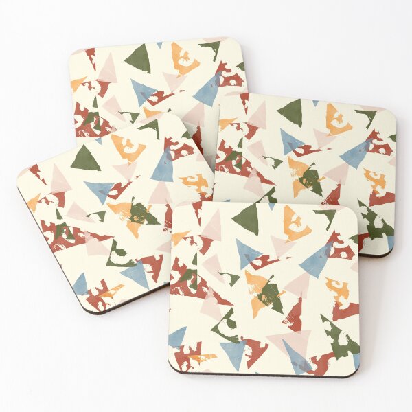 Item preview, Summer Textured Triangles designed and sold by Carolina Diaz.
