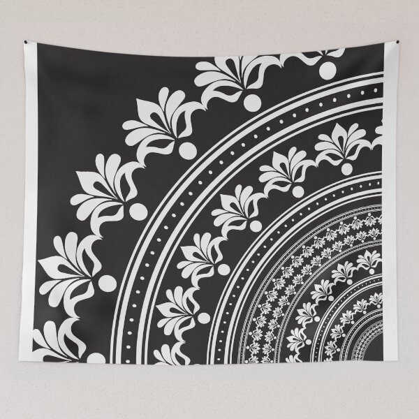 Item preview, Indian flower pattern designed and sold by oikatan.