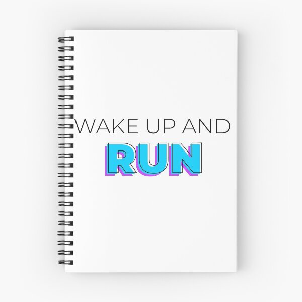 Item preview, WAKE UP AND RUN designed and sold by the Zarock Shop.