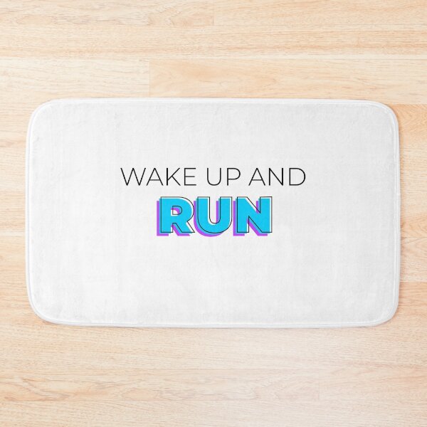 Item preview, WAKE UP AND RUN designed and sold by the Zarock Shop.