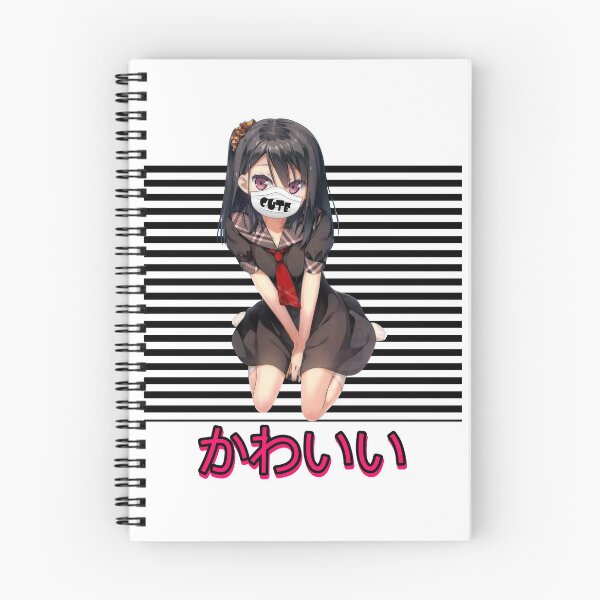 Item preview, Cute Anime Girl with Mask, Manga Japanese Futoku, Vaporwave Cyberpunk Anime   designed and sold by BitcoinBros.