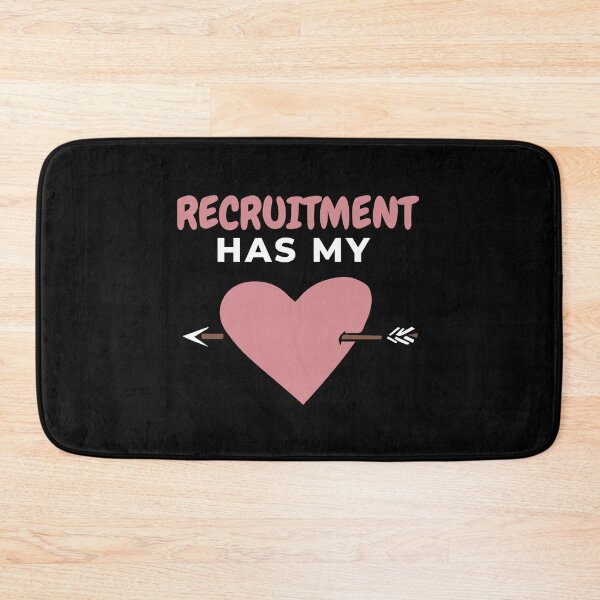 Item preview, Recruitment has my heart  Funny Design designed and sold by Click-Like.