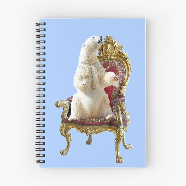 Item preview, Polar bear on throne designed and sold by marjard.