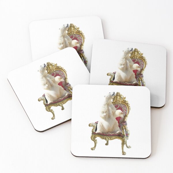 Item preview, Polar bear on throne designed and sold by marjard.