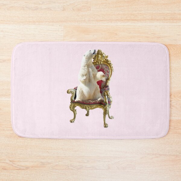 Item preview, Polar bear on throne designed and sold by marjard.