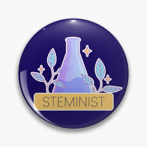 Item preview, Cute STEMinist Erlenmeyer Flask  designed and sold by anetabaran.
