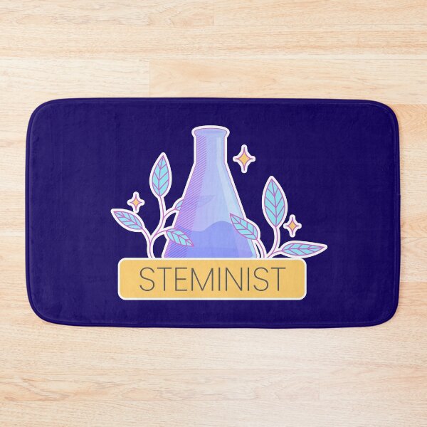Item preview, Cute STEMinist Erlenmeyer Flask  designed and sold by anetabaran.