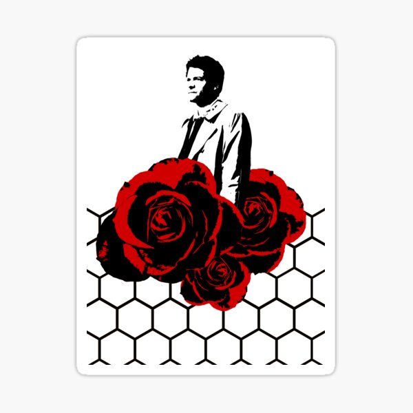 Honey comb Castiel - Supernatural Sticker