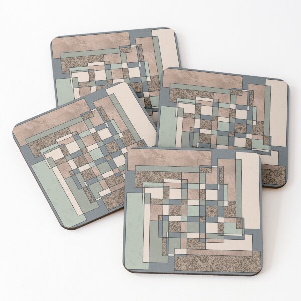 Item preview, Graphic Stone Shapes All Over Pattern designed and sold by fotollissimo.