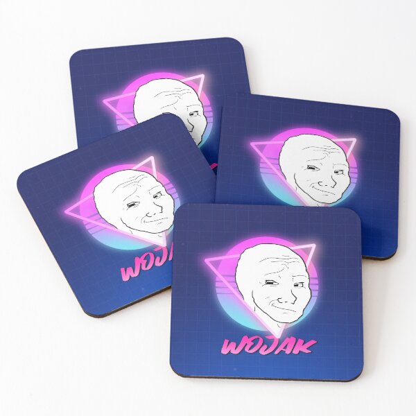 Item preview, Vaporwave Retro Wojak Design designed and sold by wojakapparel.