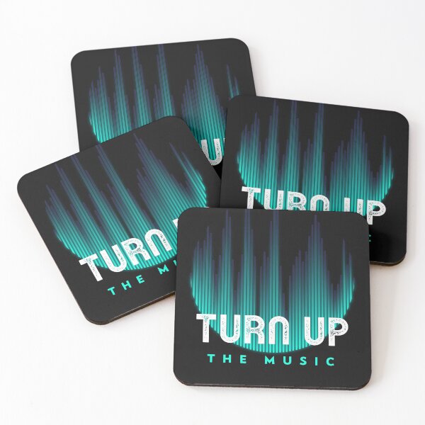 Item preview, Turn Up the Music designed and sold by DiscGolfTees.