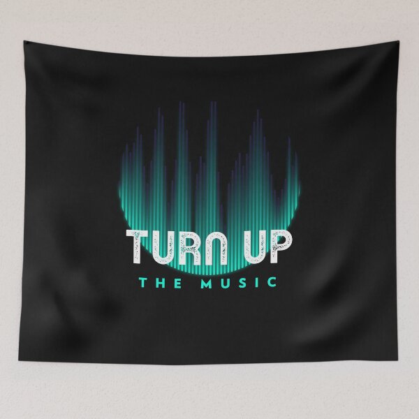 Item preview, Turn Up the Music designed and sold by DiscGolfTees.
