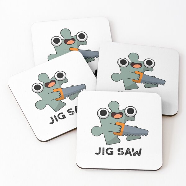 Item preview, Jig Saw Cute Jigsaw Tool Pun designed and sold by punnybone.