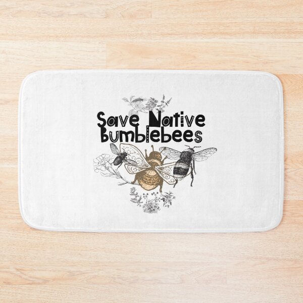 Item preview, Save Native Bumblebees Design designed and sold by EarthArtDesigns.
