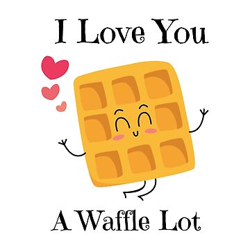 You Talk A Loada Waffle, Funny Waffle - Waffle - Pillow