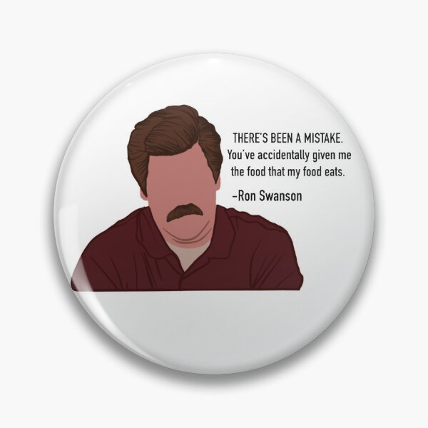 Item preview, Ron Swanson quote from Parks and Rec designed and sold by Danielle Silver.