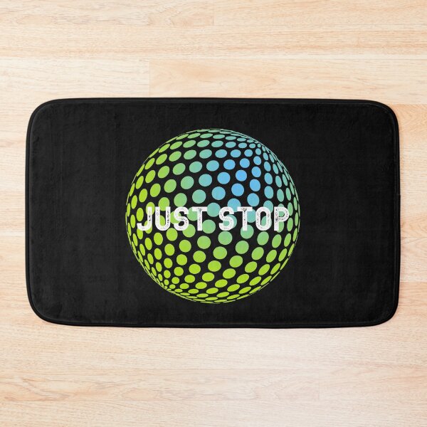 Item preview, Just Stop, Blue Green Pattern Sphere designed and sold by DiscGolfTees.