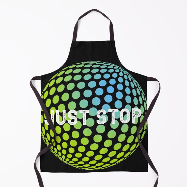 Item preview, Just Stop, Blue Green Pattern Sphere designed and sold by DiscGolfTees.