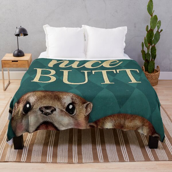 Item preview, Nice Butt Otter With Toilet Paper Gift Otter Lovers designed and sold by stephenridgewar.