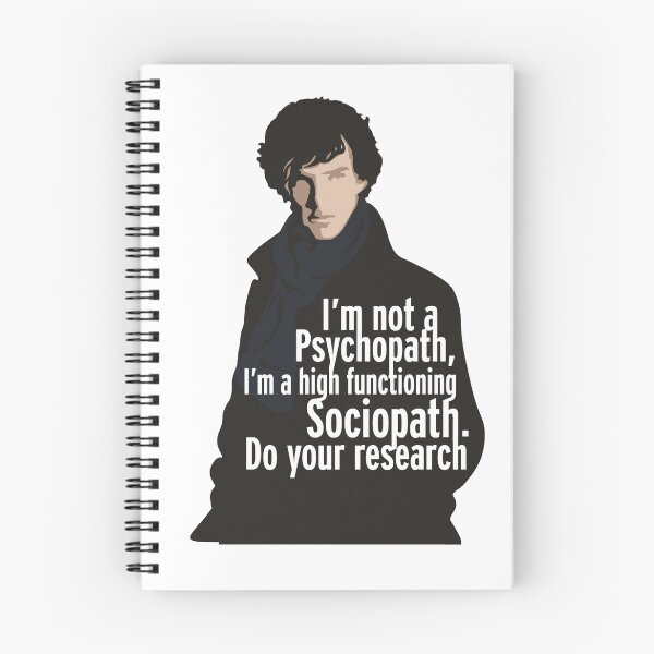 Item preview, Sherlock - Psicópata/Sociópata designed and sold by somethingdiffer.
