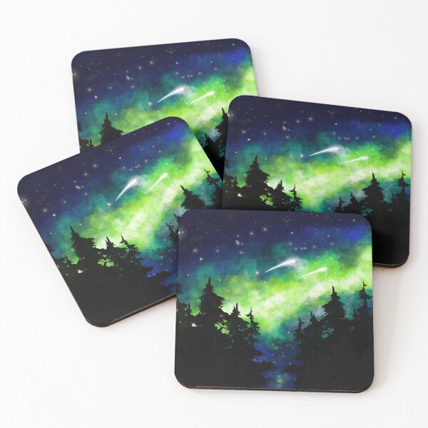 Item preview, Tranquil Galactic Forest  designed and sold by BittyKittyNeko.