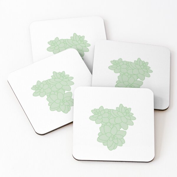 Item preview, Green Succulent Group designed and sold by Cliché Calligraphy.