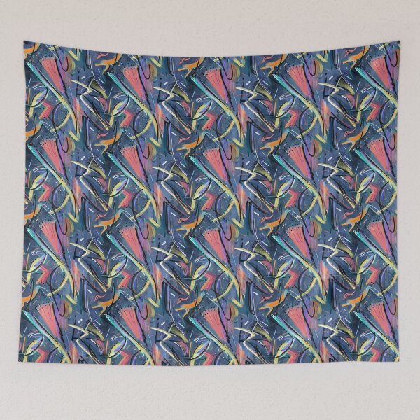 Item preview, Modern Abstract Art. Original Art, seamless design for textiles v.4 designed and sold by Dance Vibes: Blingit Studios.