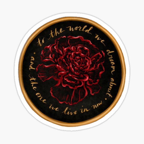 Hadestown "To the world we dream about, and the one we live in now" Sticker
