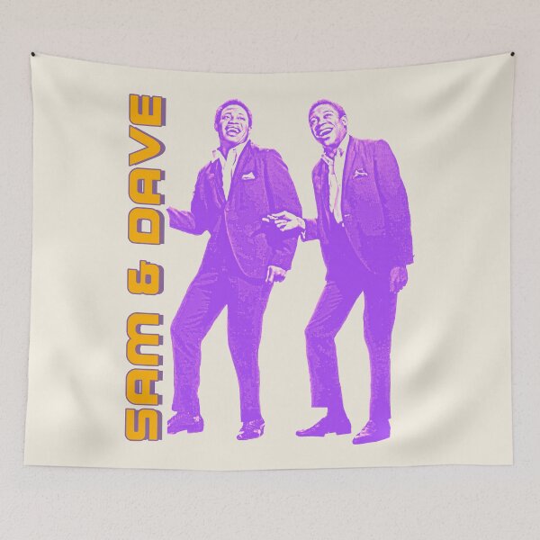 Item preview, Sam and Dave \\ // Soul Man Retro R&B Duo FanArt designed and sold by acquiesce13.