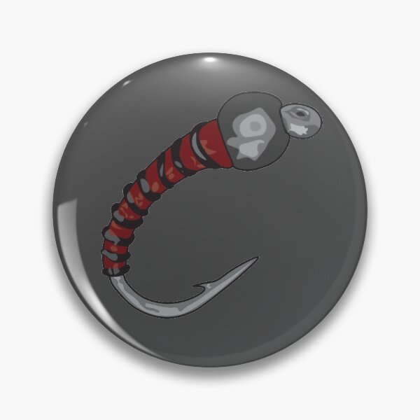 Item preview, Blood Midge fly designed and sold by DeltaBassBugs.